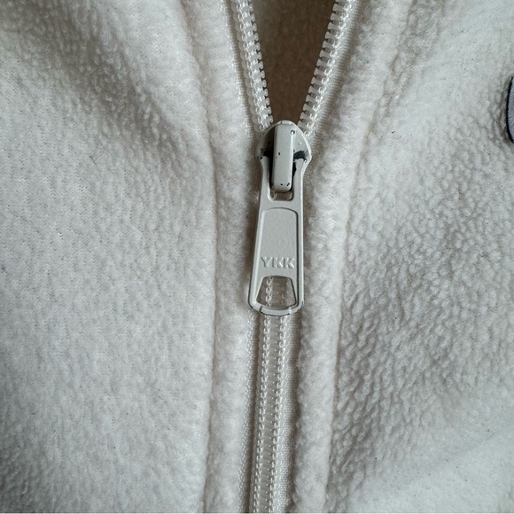 Columbia Benton Springs Woman’s Ivory Fleece Vest Size Small - Picture 5 of 12